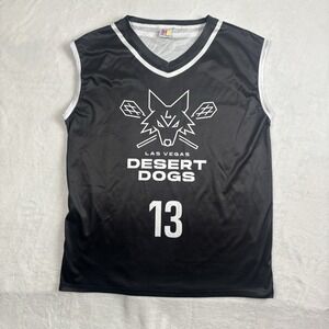 Las Vegas Desert Dogs Steve‎ Nash Black Basketball Jersey Men's XL